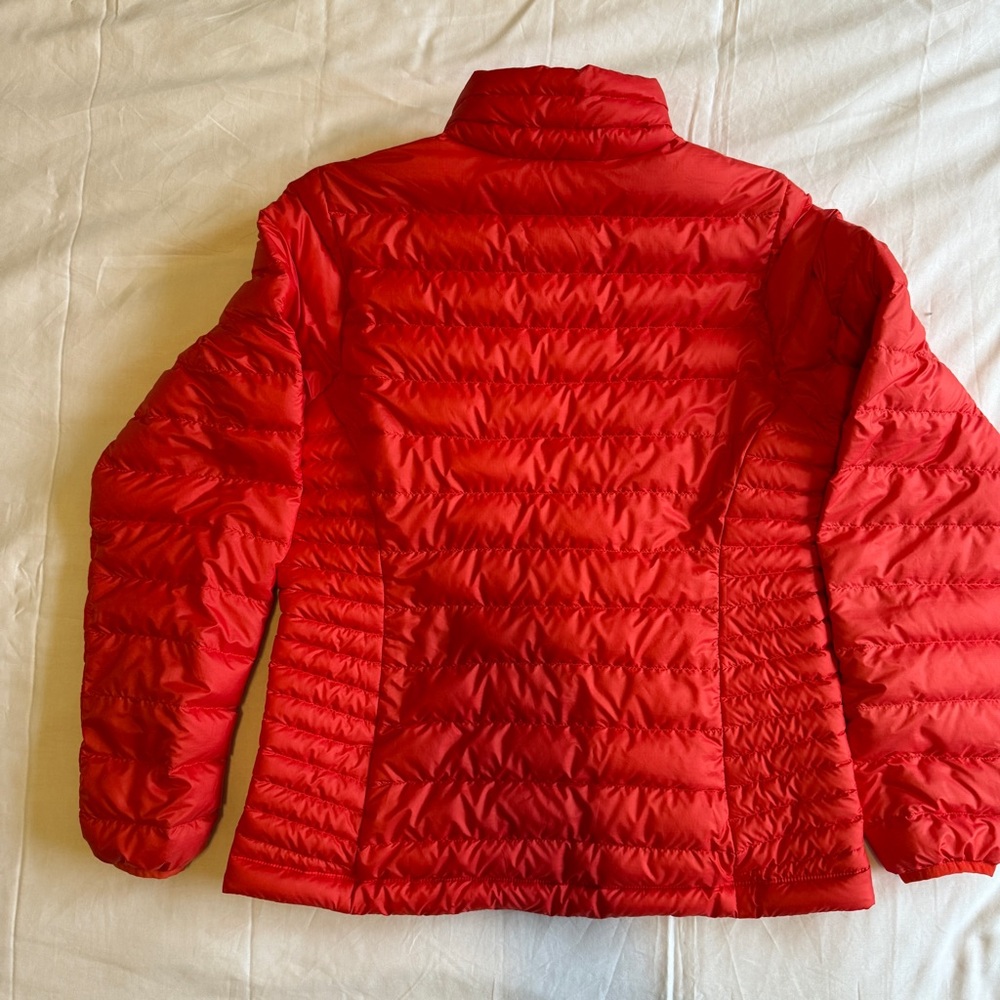 PATAGONIA Womens Down Sweater Jacket Catalan Coral SIZE M - Picture 9 of 12
